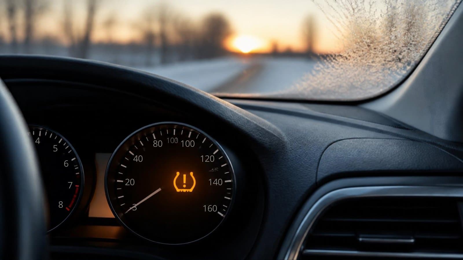 TPMS Light Flashing or On? What It Means When the Cold Hits