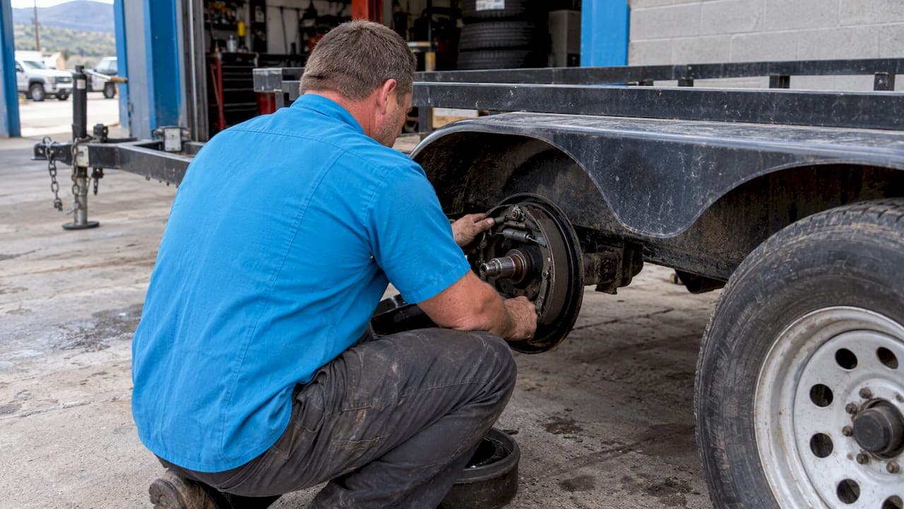 Trailer Brake Service Costs: $30–$135/Wheel Electric, $350–$600/Axle